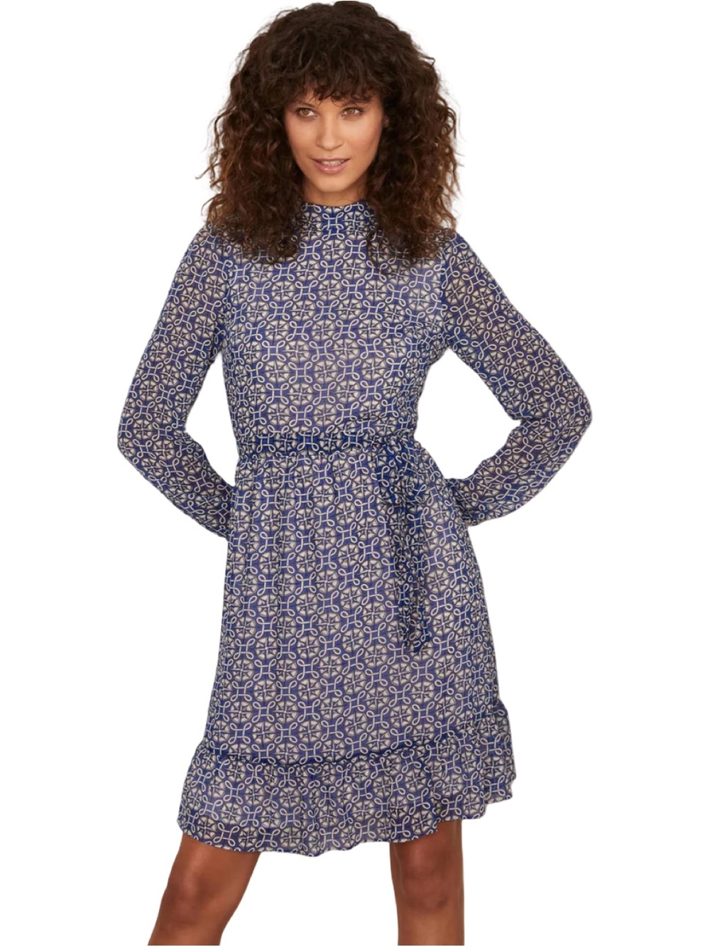 Boden Lottie Belted Dress Belted
Summit Compass Knot Long Sleeve Nautical 6P NWT